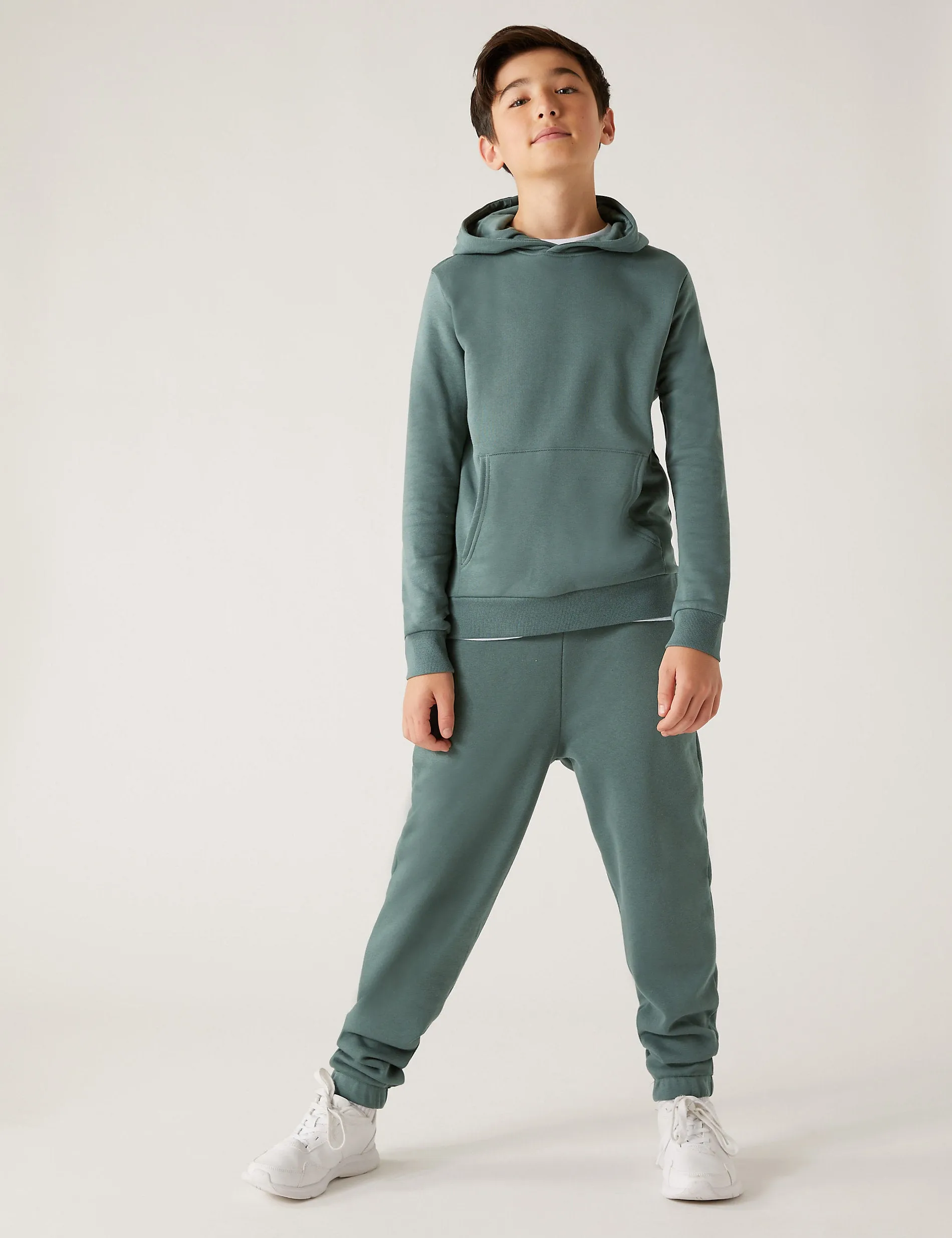 Cotton-rich joggers (6-16 years) Marks & Spencer