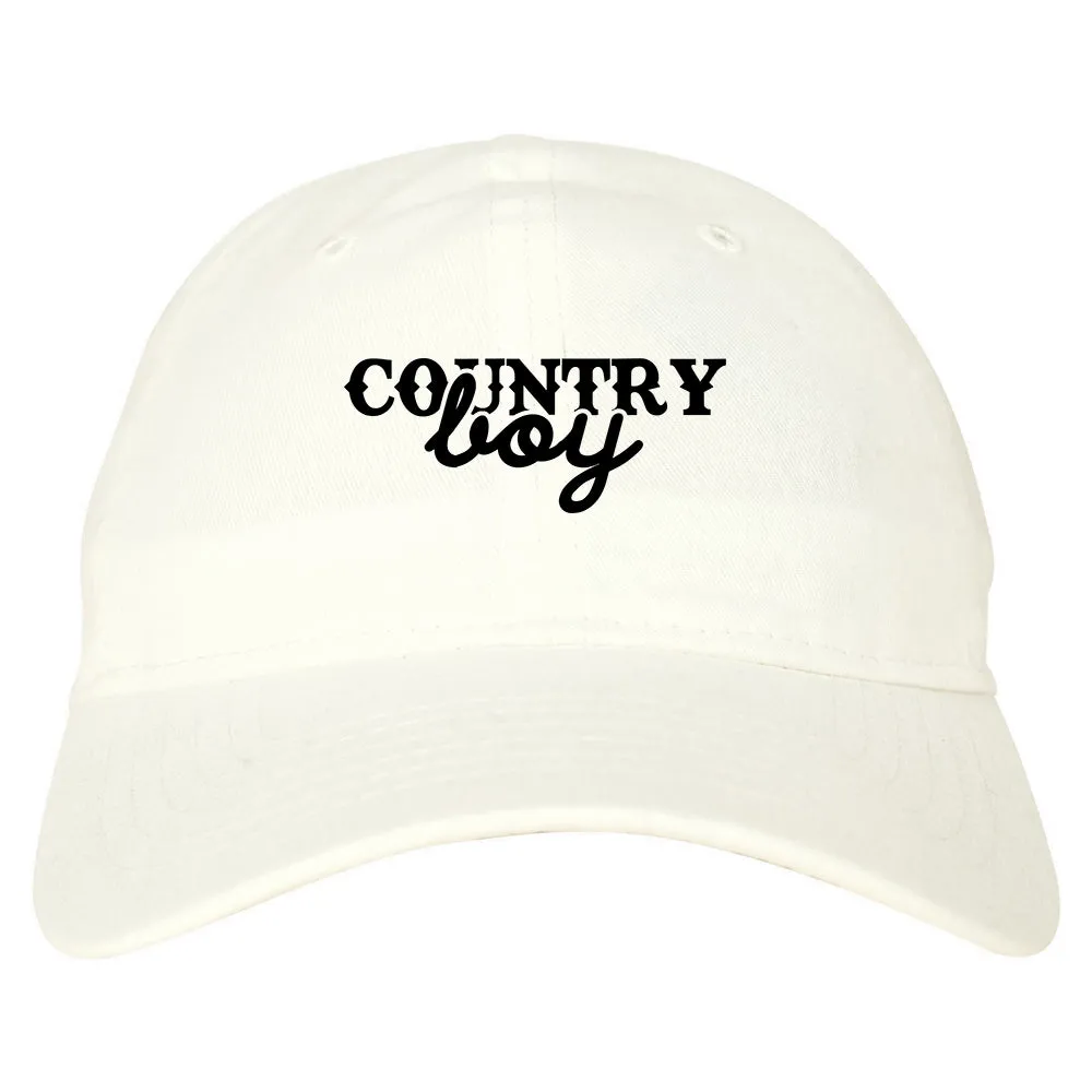 Country Boy Mens Dad Hat Baseball Cap