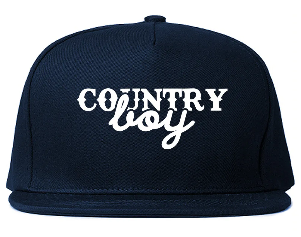 Country Boy Mens Snapback Hat