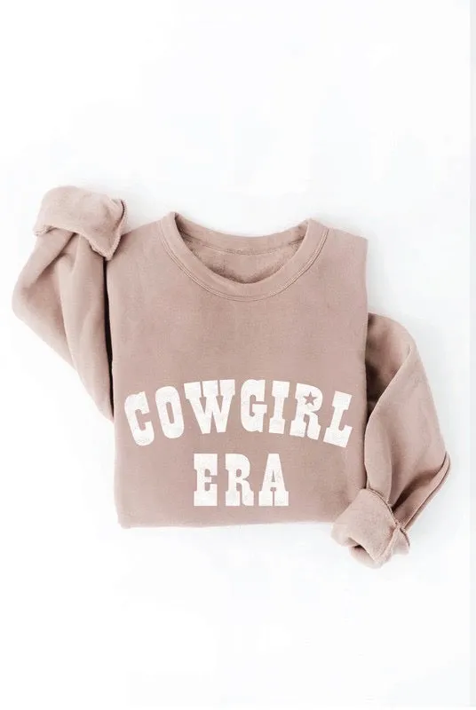 Cowgirl Era Graphic Sweatshirt in Dust