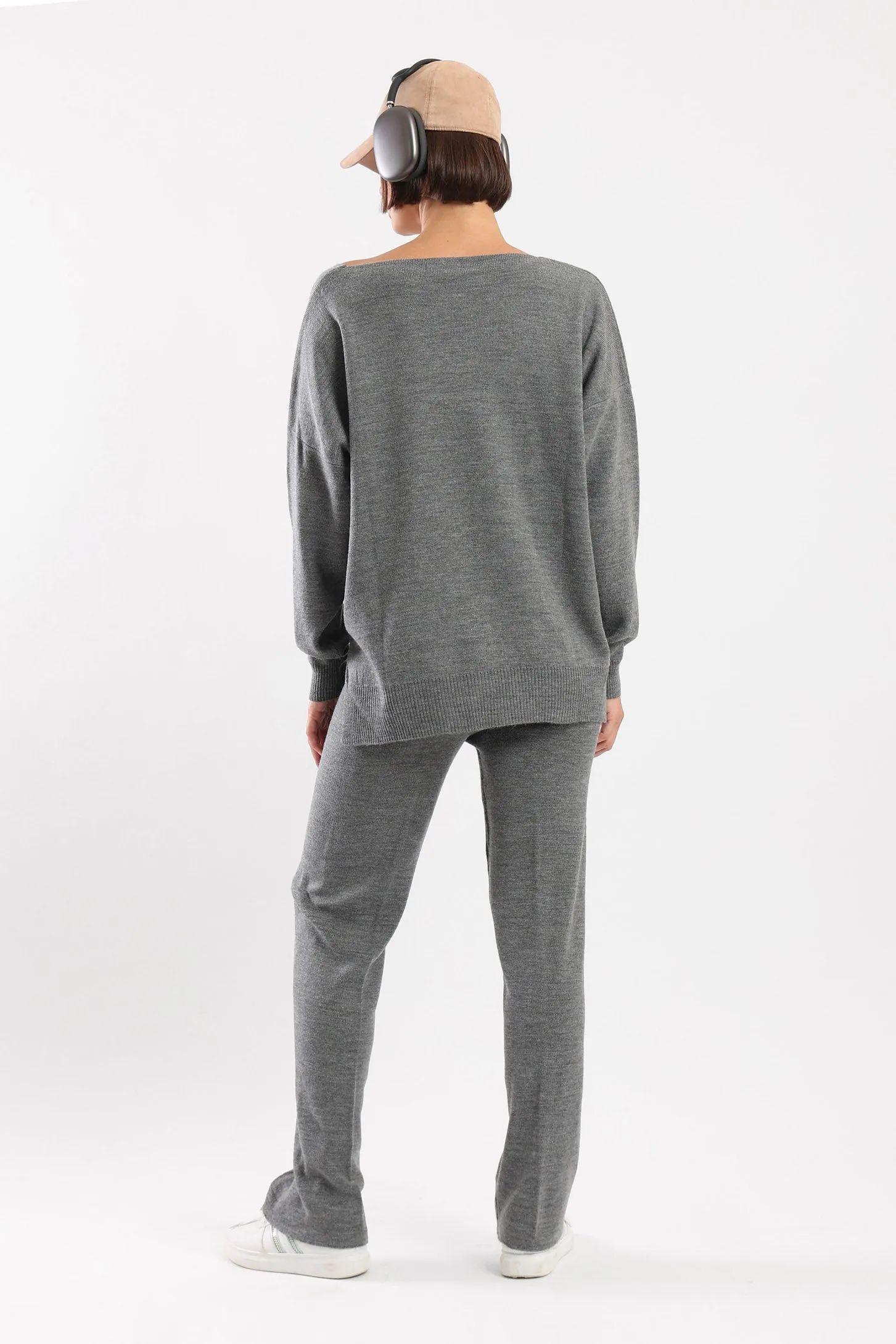 COZY KNIT SET - GREY