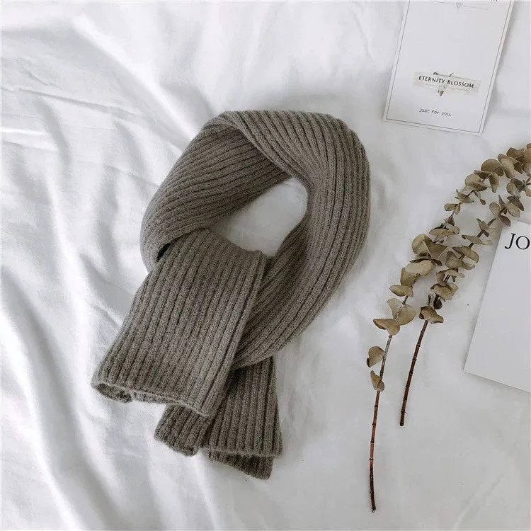 Cozy Knitted Small Scarf