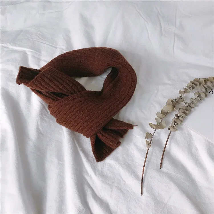 Cozy Knitted Small Scarf