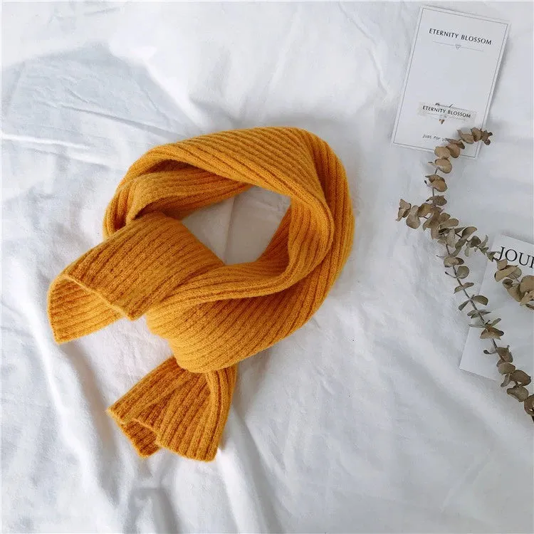 Cozy Knitted Small Scarf