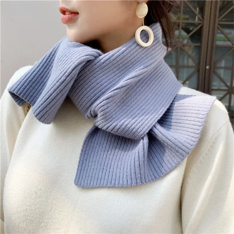 Cozy Knitted Small Scarf