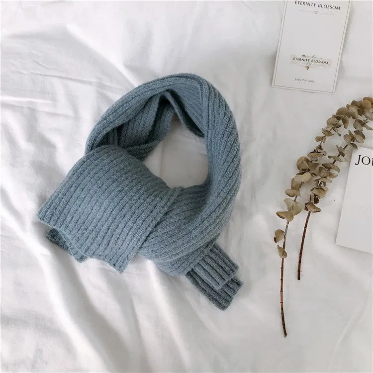 Cozy Knitted Small Scarf