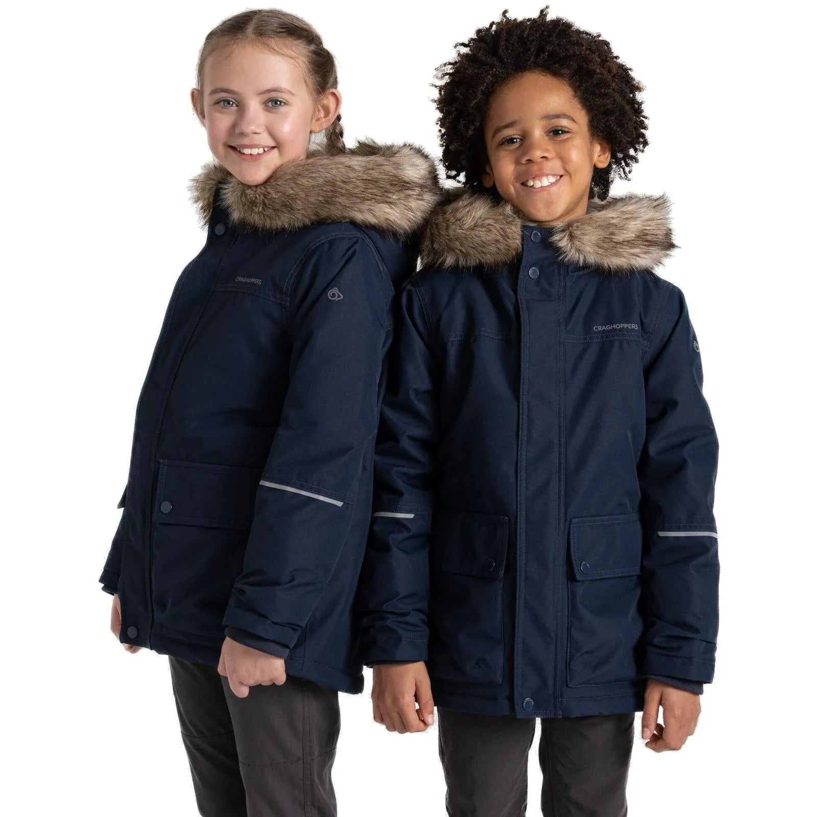 Craghoppers Kids Sundon Waterproof Parka Jacket