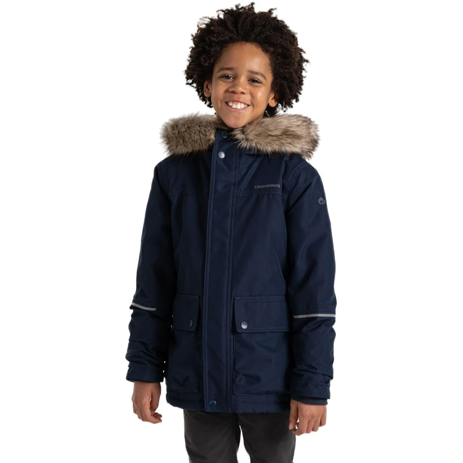 Craghoppers Kids Sundon Waterproof Parka Jacket