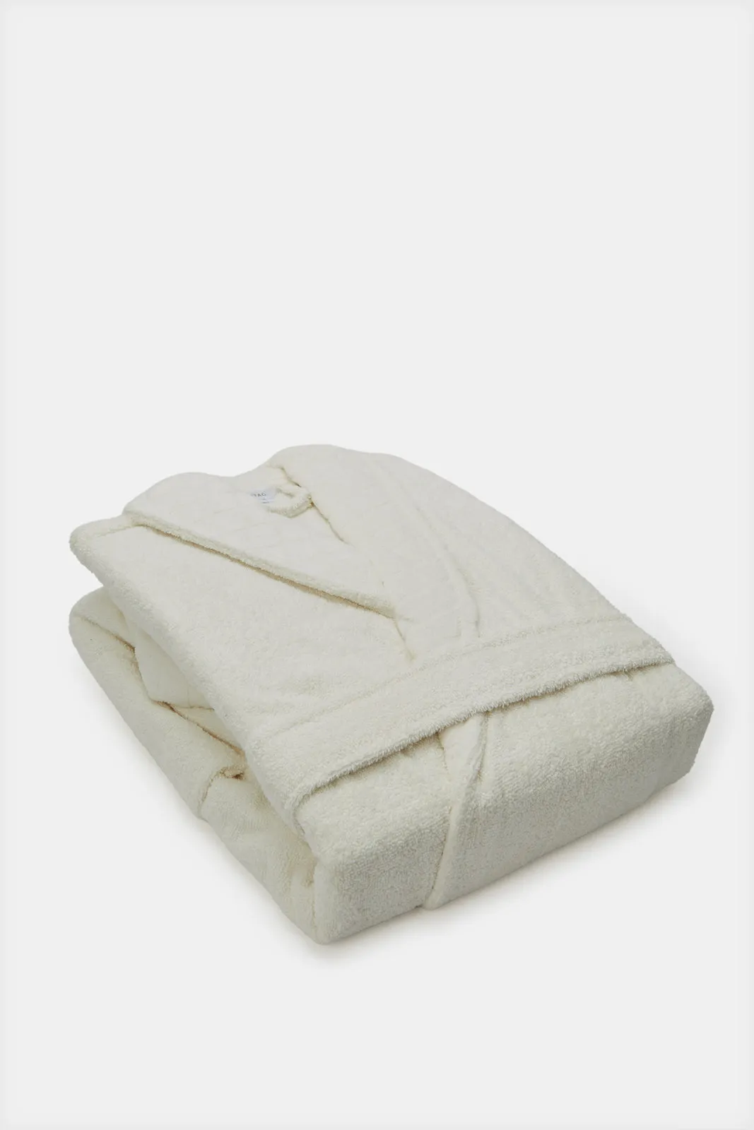 Cream Shawl Bathrobe