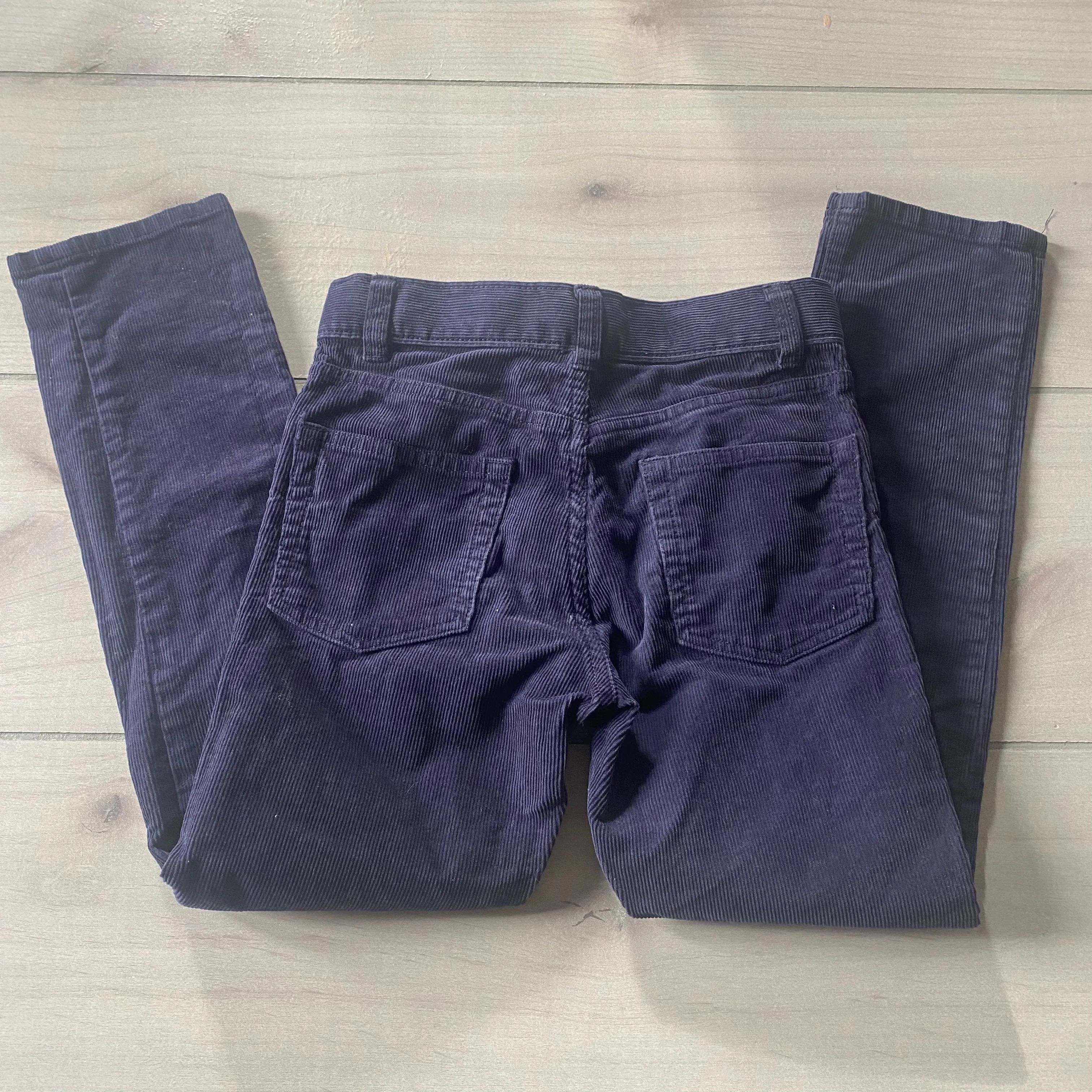 Crewcuts Navy Blue Corduroy Interior Button Tab Pants