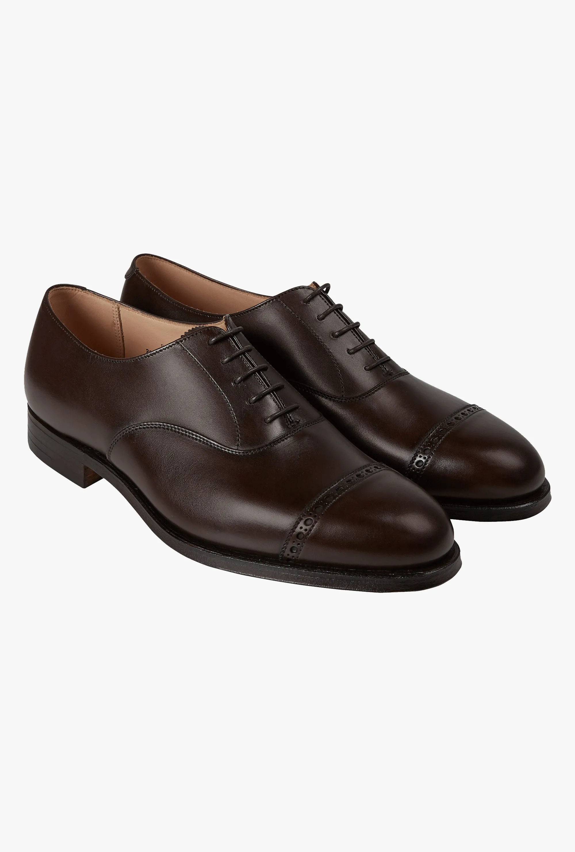 Crockett & Jones Burlington Oxford Espresso Calf City Sole