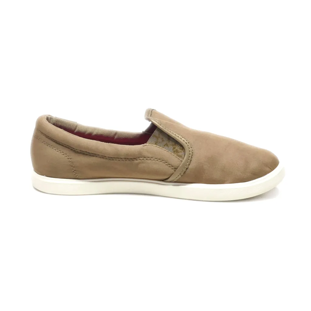 Crocs Citilane Slip-On Low-Top Sneakers Canvas Brown Colour For Women