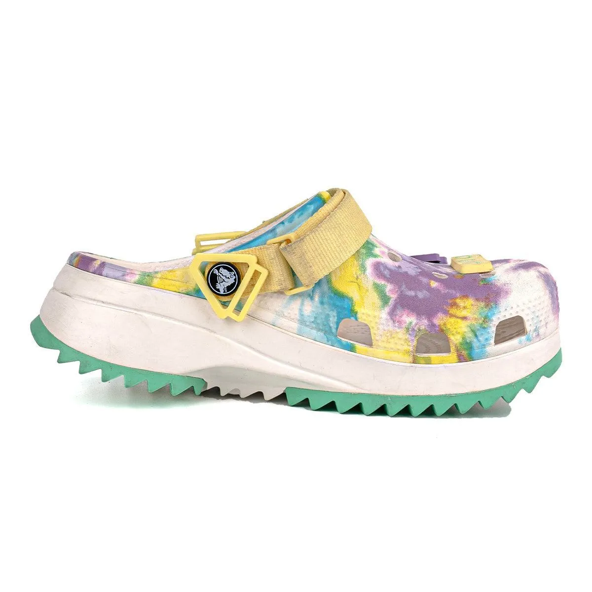 Crocs Classic Hiker Flat Sandals Rubber Multicolour Colour For Kids