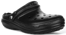 Crocs Classic Lined Clog In Black