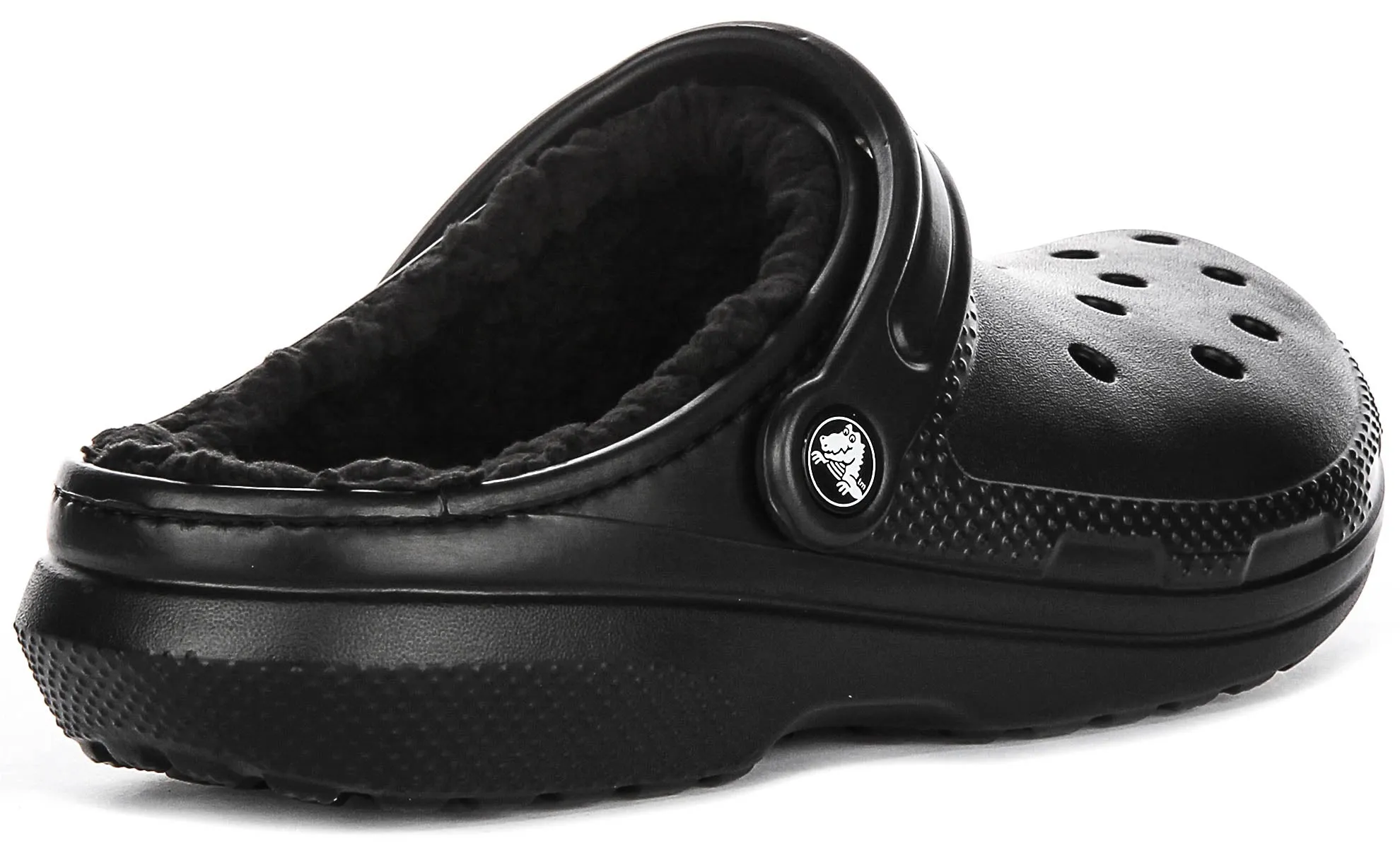 Crocs Classic Lined Clog In Black