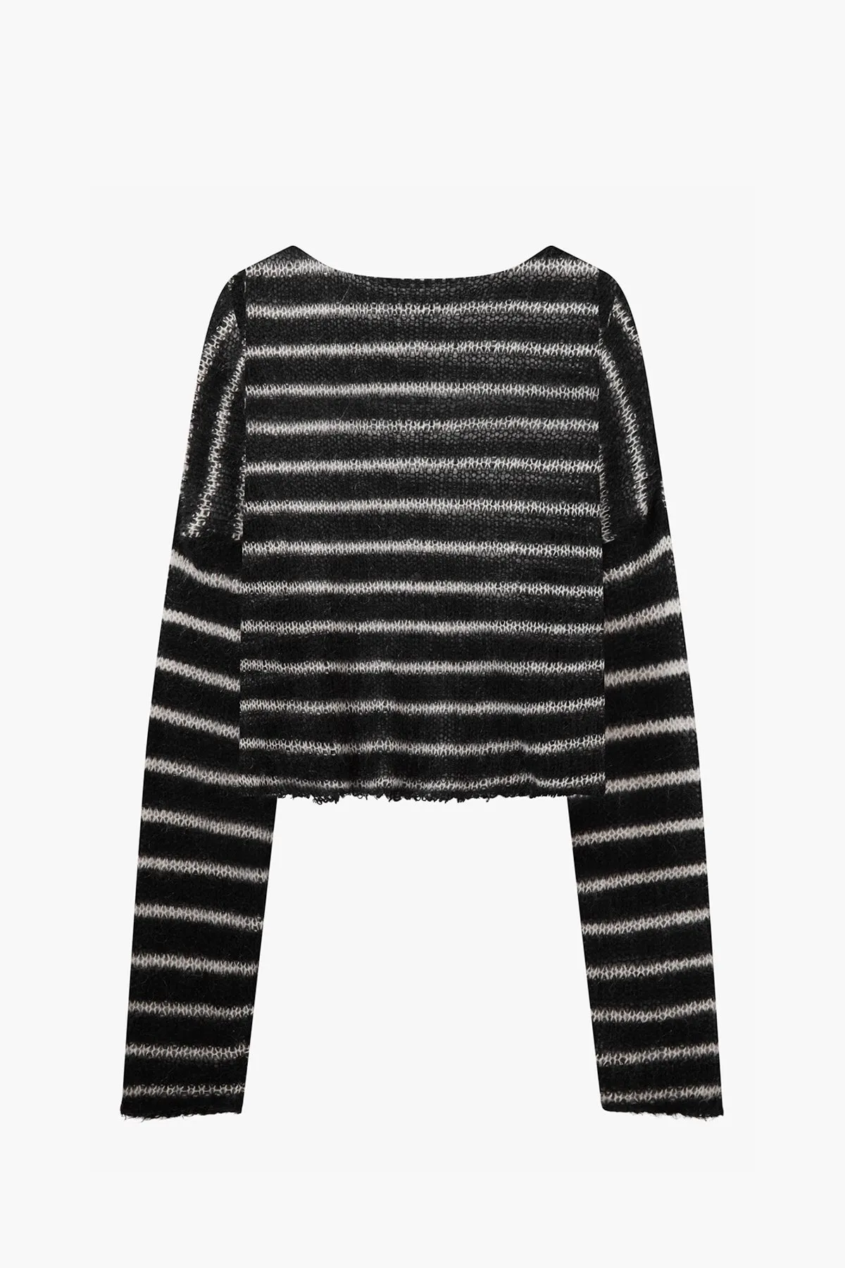 Cropped Navarro Jumper |  Black & Bone