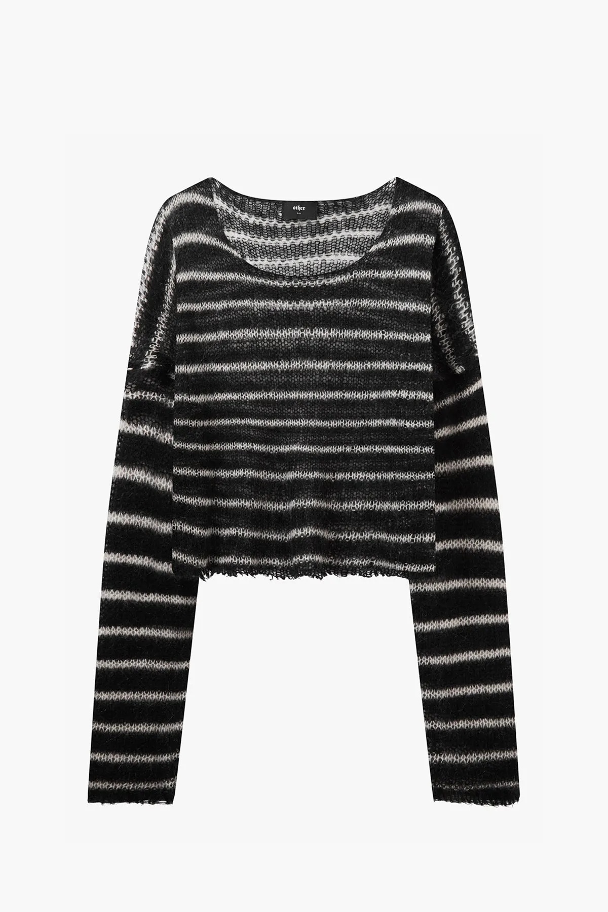 Cropped Navarro Jumper |  Black & Bone