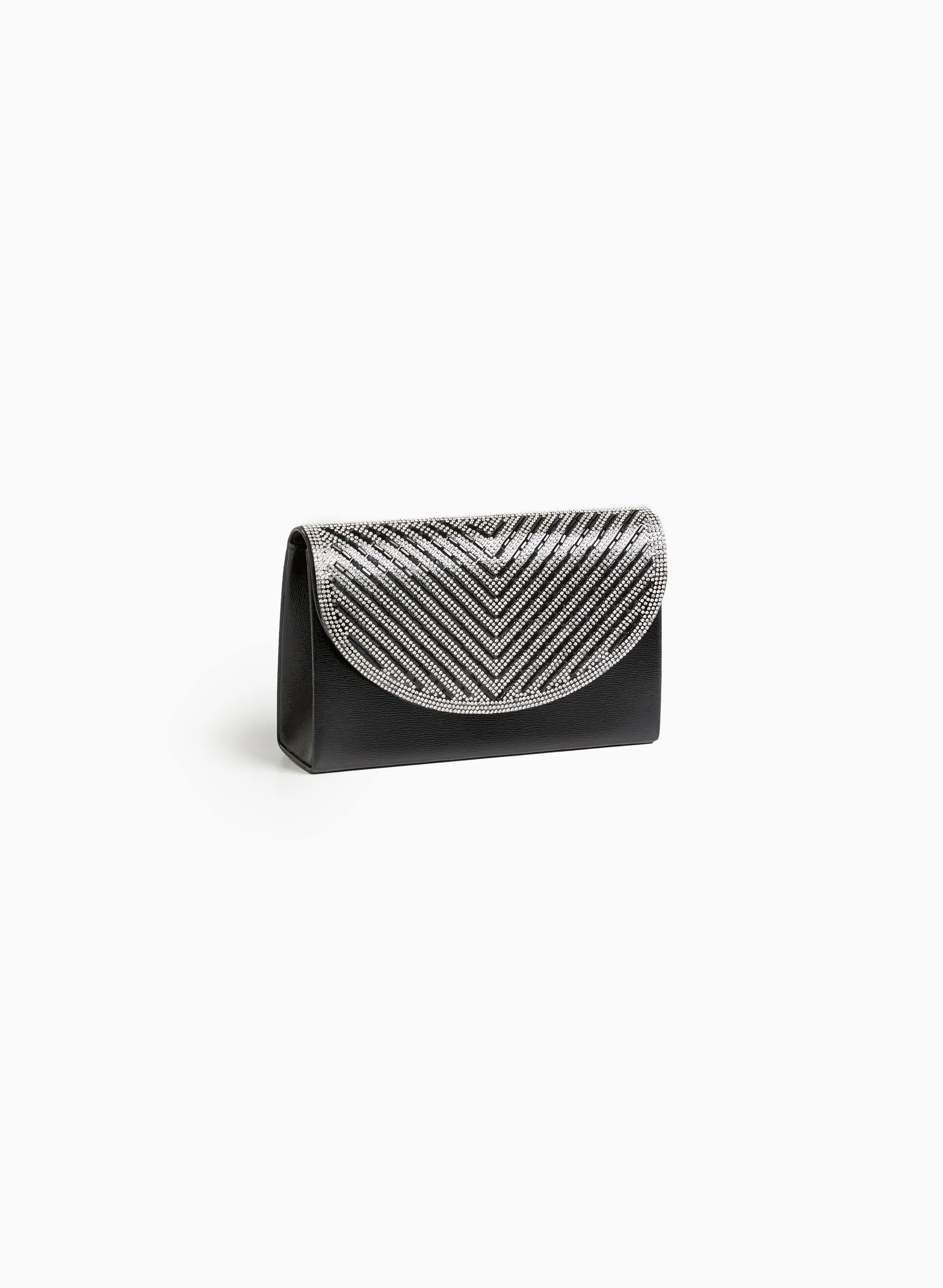 Crystal Flap Envelope Clutch