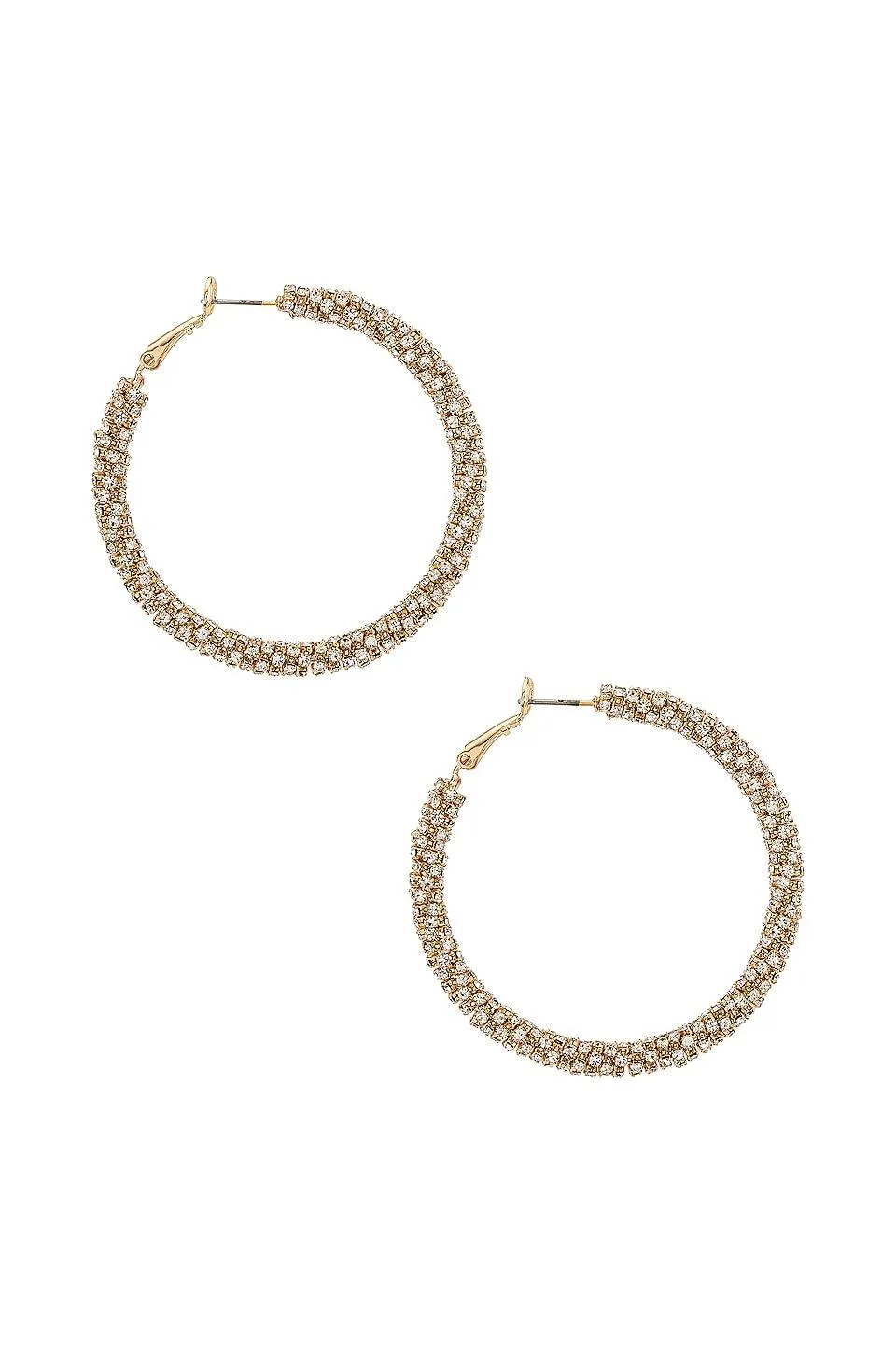 Crystal Hoop Earrings