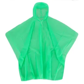 CTM® Adult Reusable Waterproof Long Rain Poncho