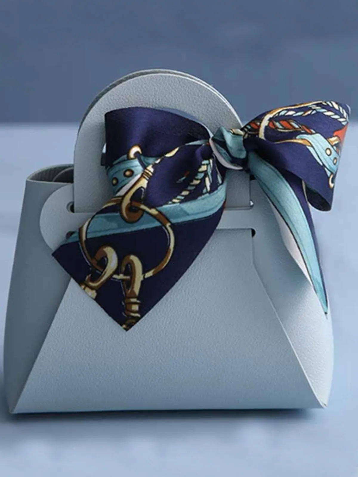 Cute and Classy Mini Handbag With Scarf