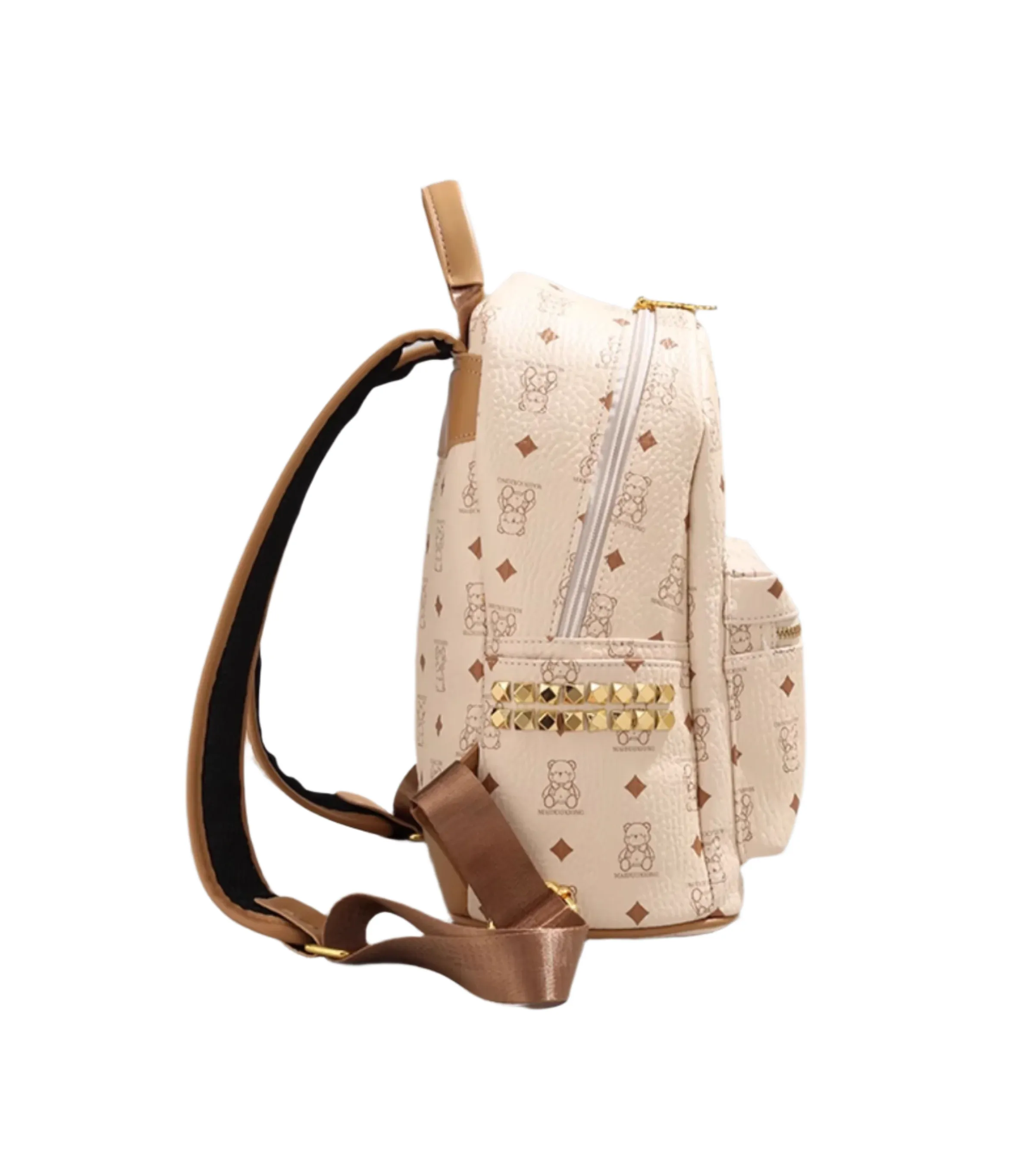 Cute Luxurious Designer Style 100% Leather Backpack