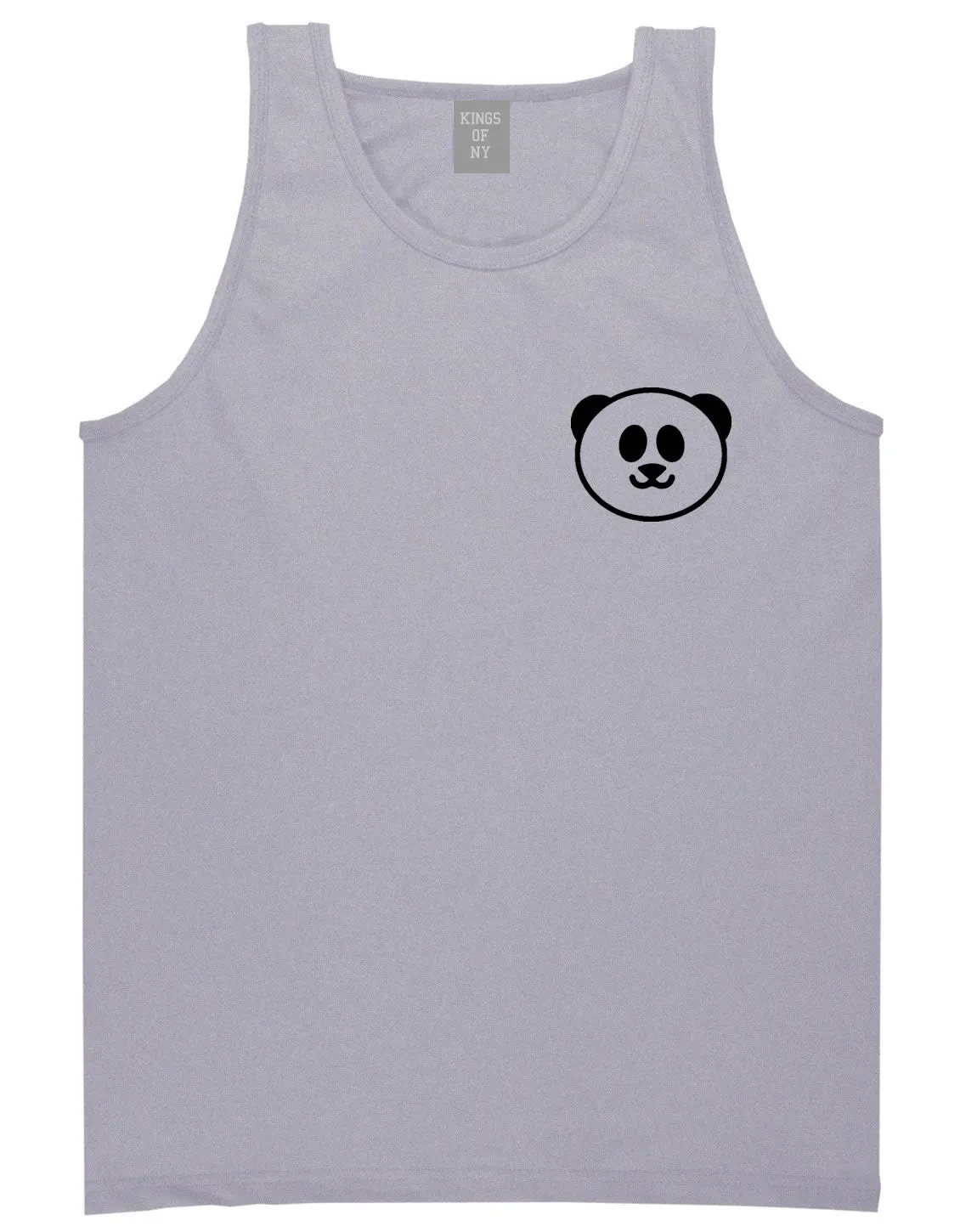 Cute Panda Chest Meme Tank Top