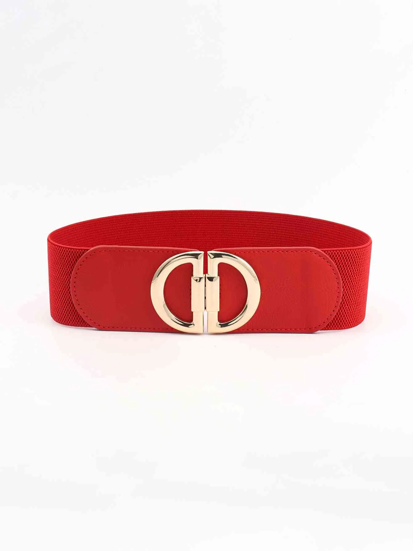 D Buckle Elastic Belt