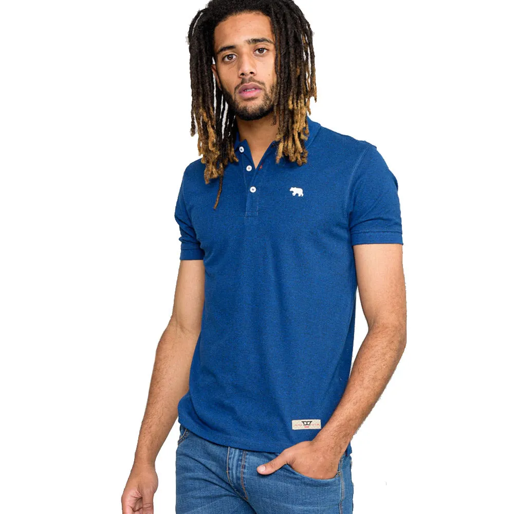 D555 Polo - Blue Twist