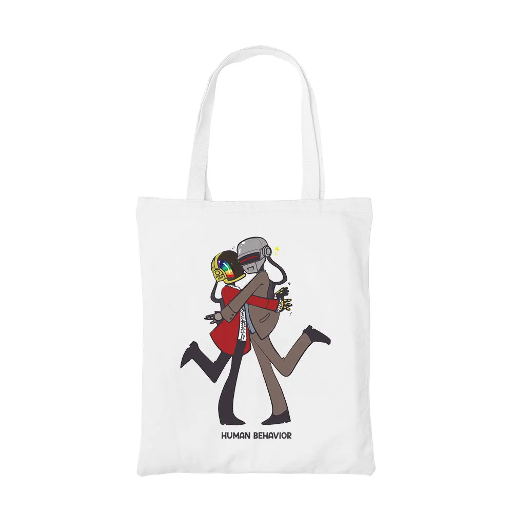 Daft Punk Tote Bag - Human Behavior