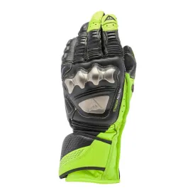 Dainese Full Metal 7 Gloves Black/Yellow Fluorescent