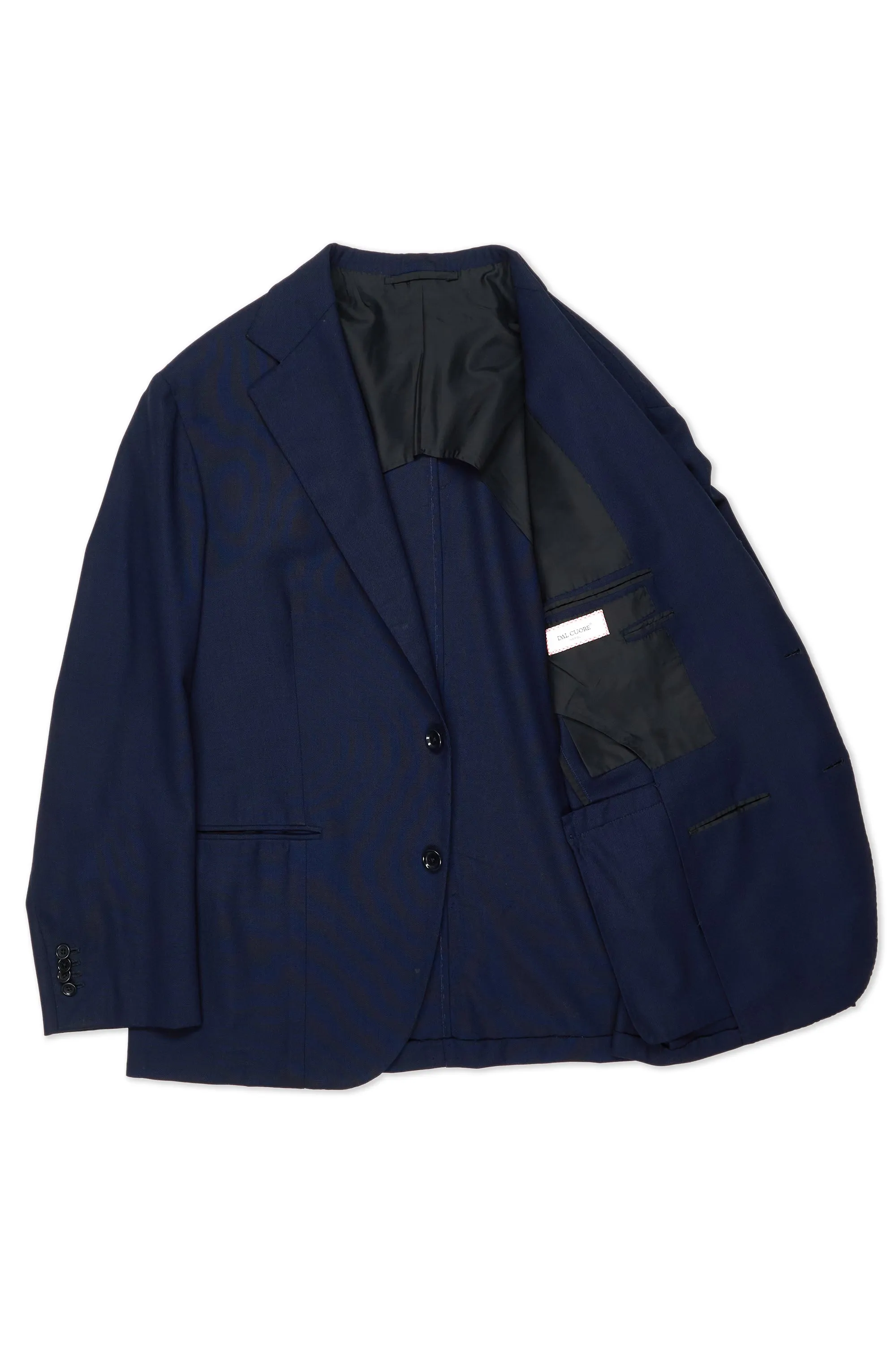 Dalcuore Navy 4-ply Wool Jacket with Ambrosi Trousers