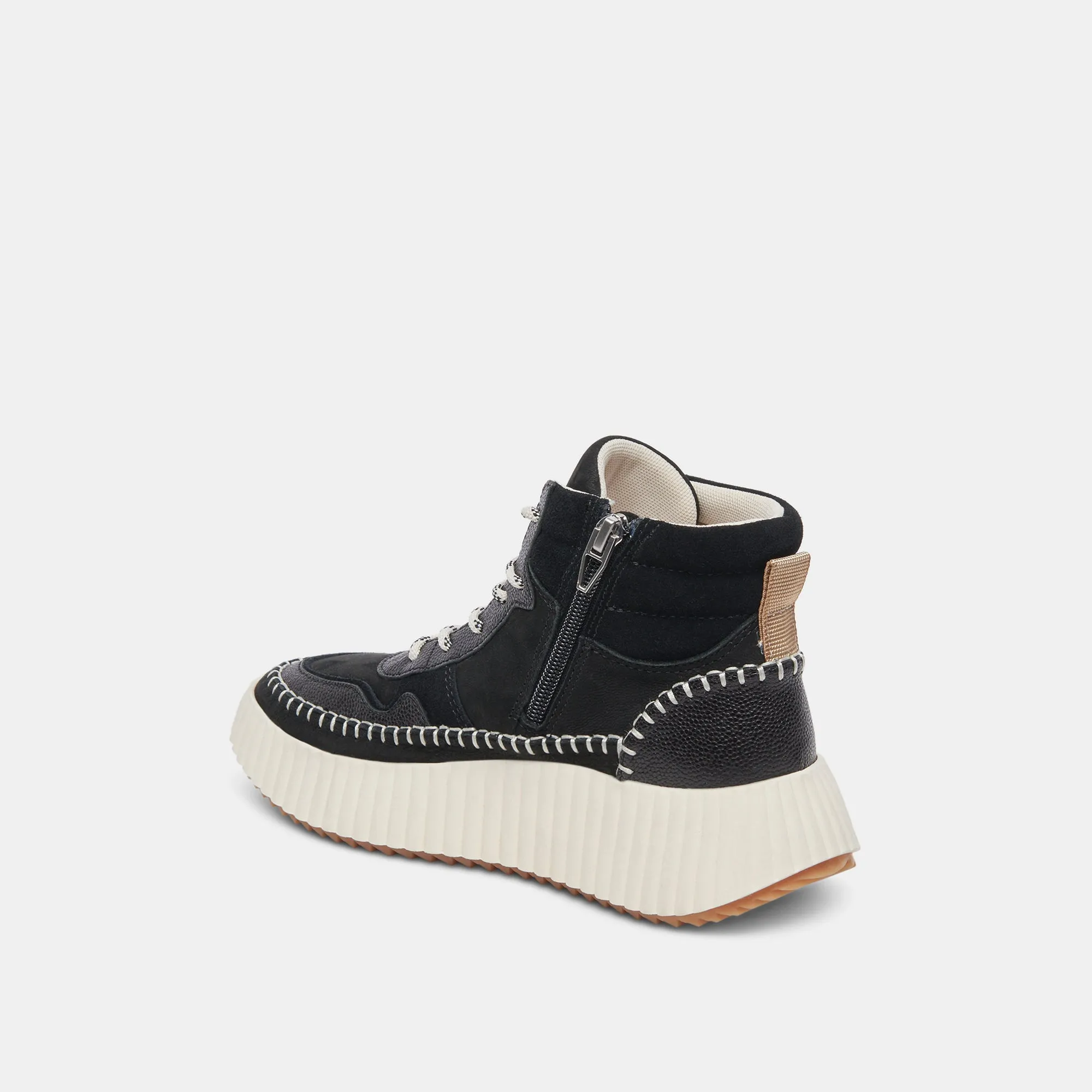 DALEY SNEAKERS BLACK MULTI SUEDE