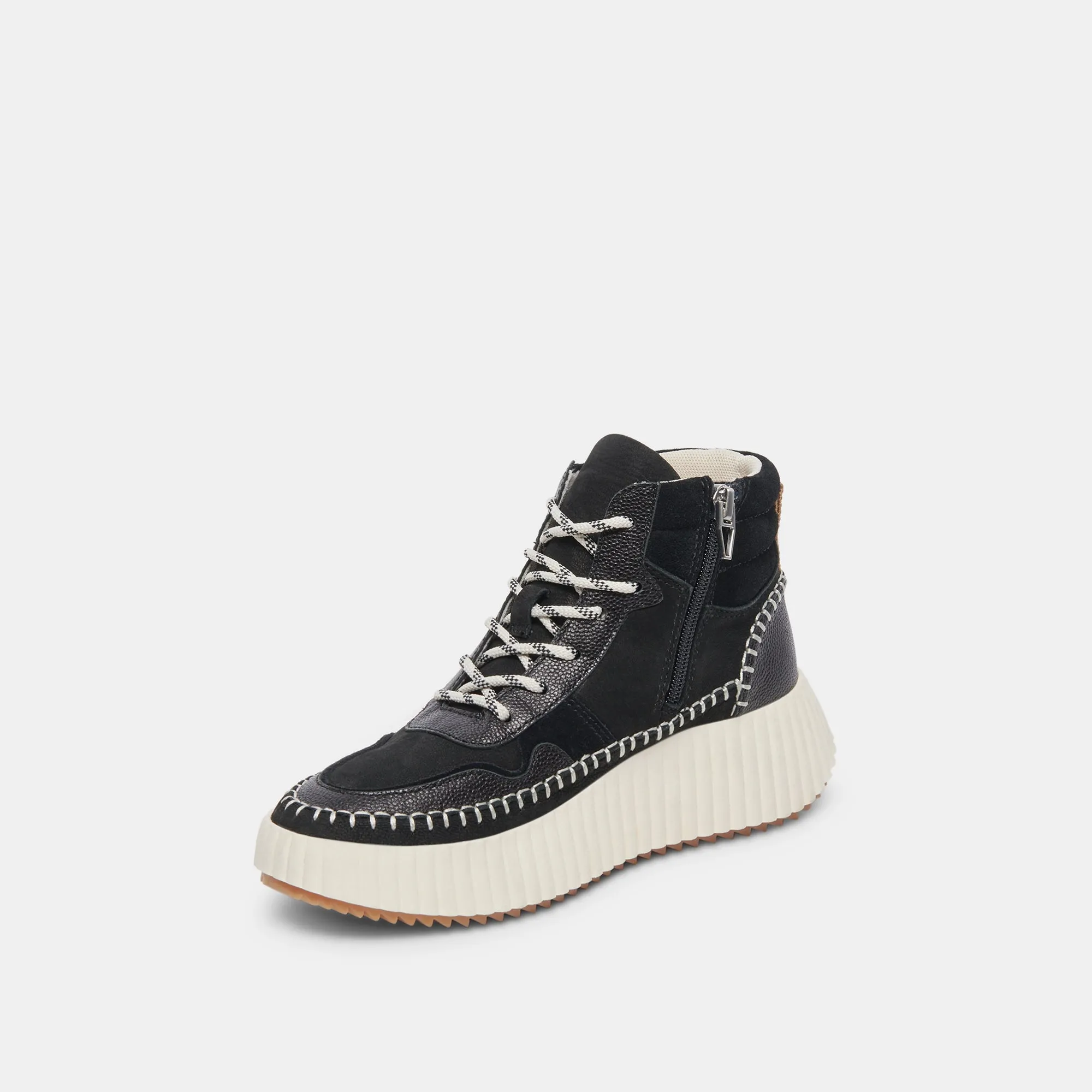 DALEY SNEAKERS BLACK MULTI SUEDE