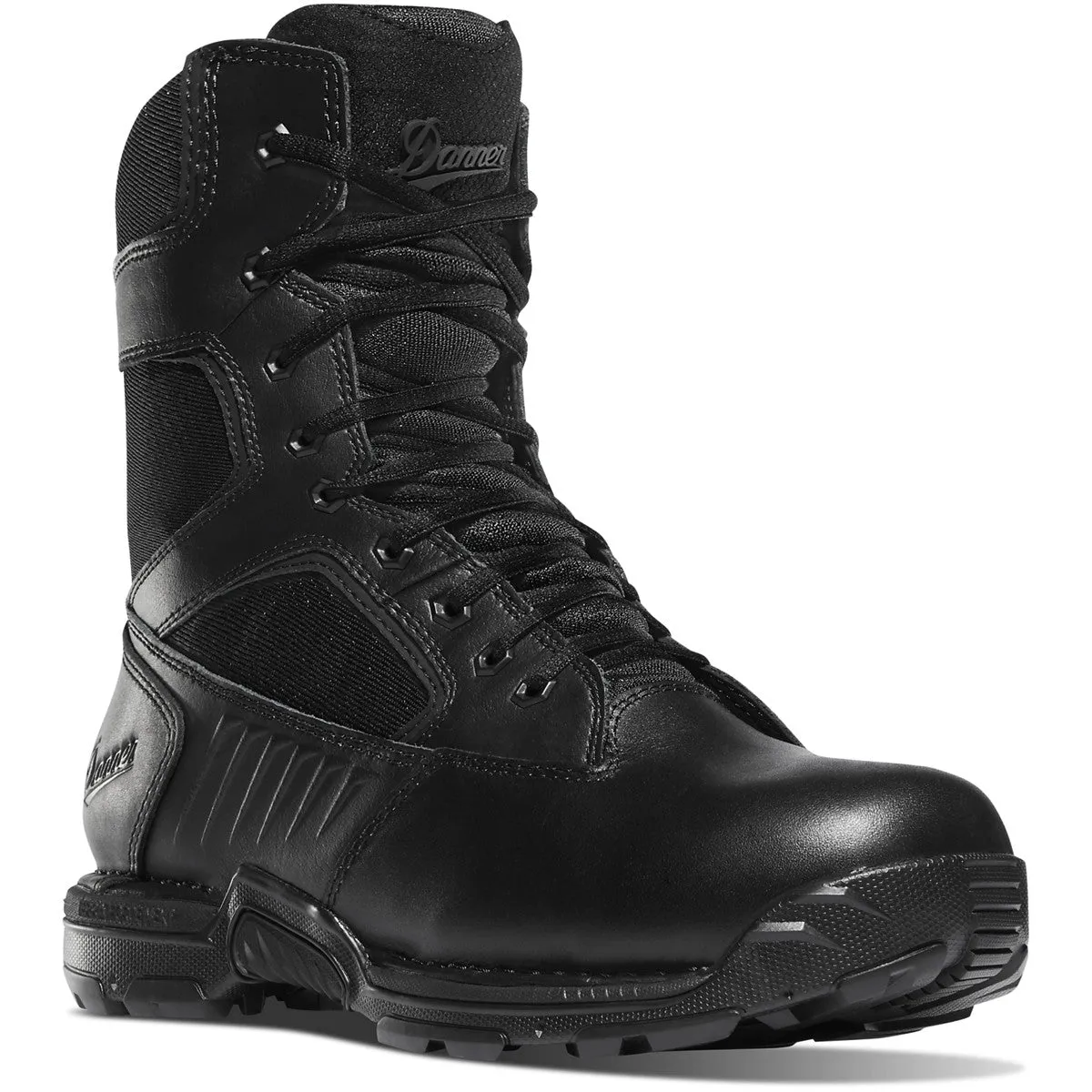 Danner Men's Striker Bolt 8" Side Zip WP Duty Boot - Black - 26634