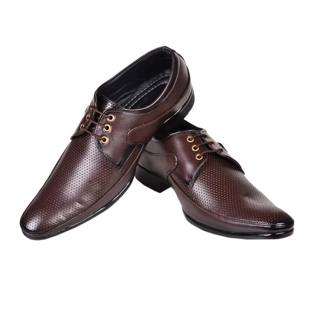 Dark Brown Derby Shoes