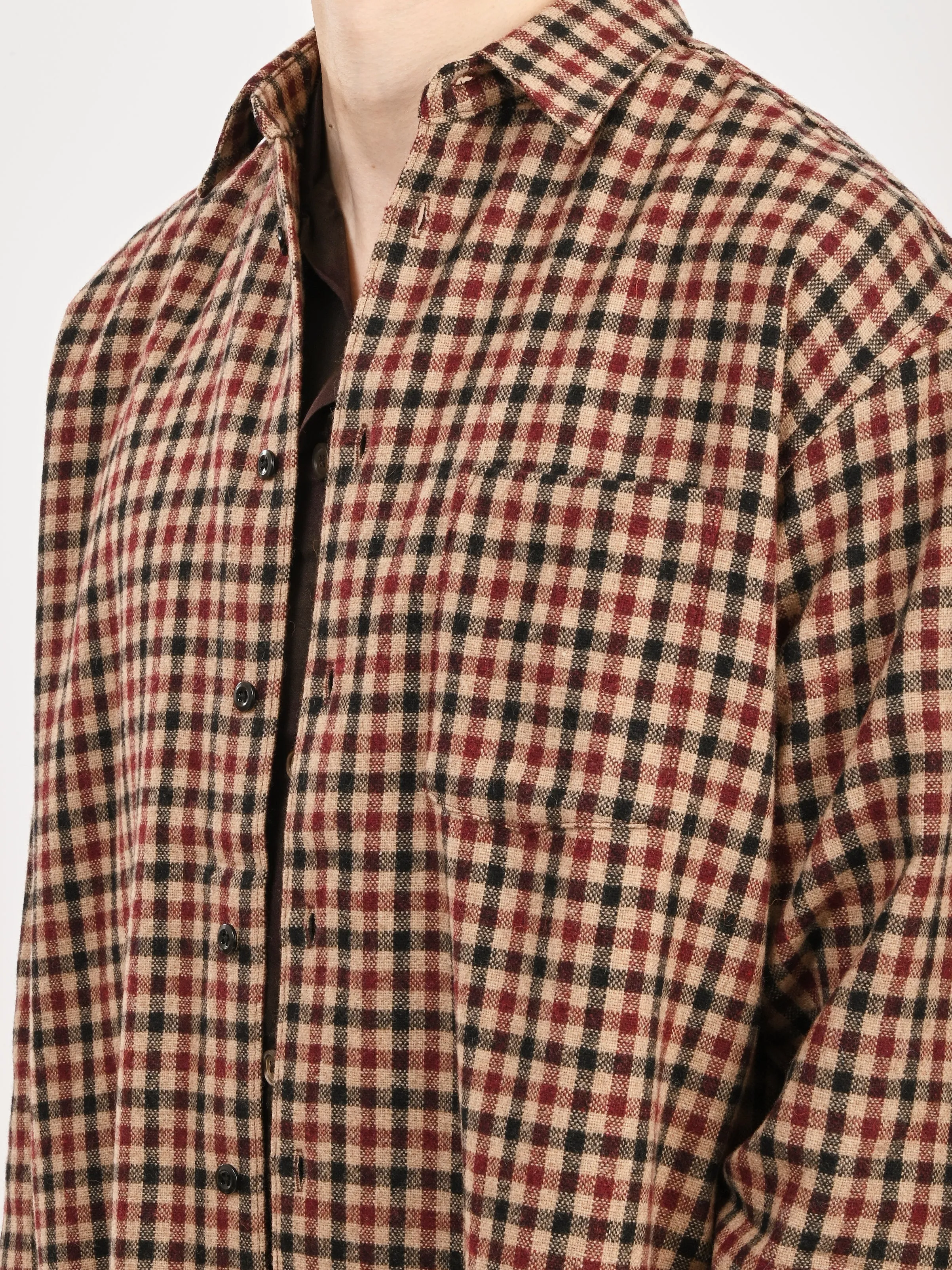 Dasa Check Red Garson L/S Shirt