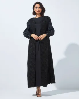 Day to Night Black Abaya