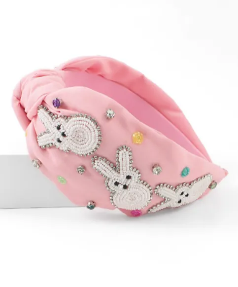 Dazzle Bunny Fashion Headband - Pink