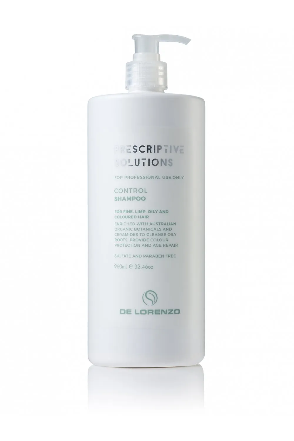 De Lorenzo Prescriptive Solutions Control Shampoo