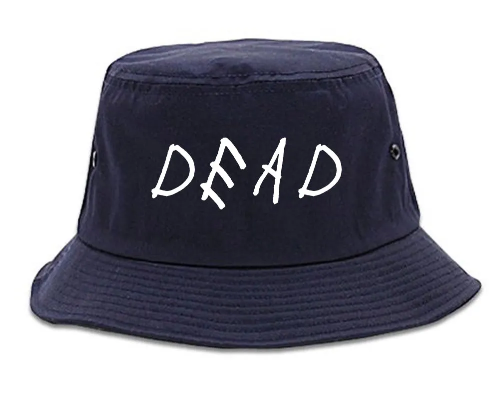 Dead Font Mens Bucket Hat