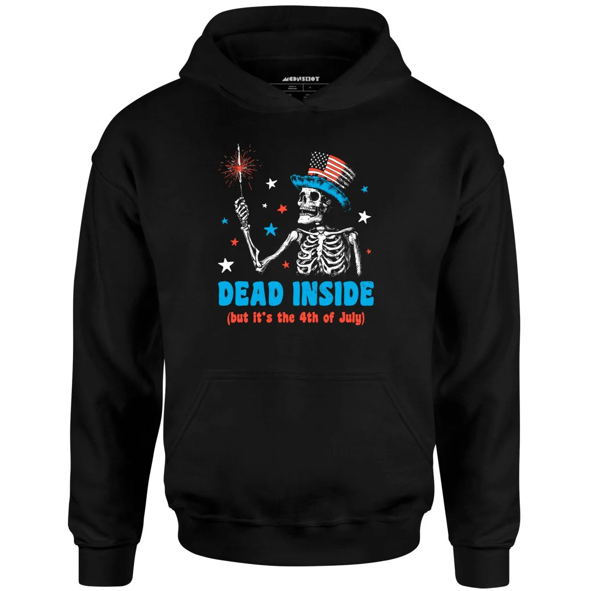 Dead Inside But It's the 4th - Unisex Hoodie