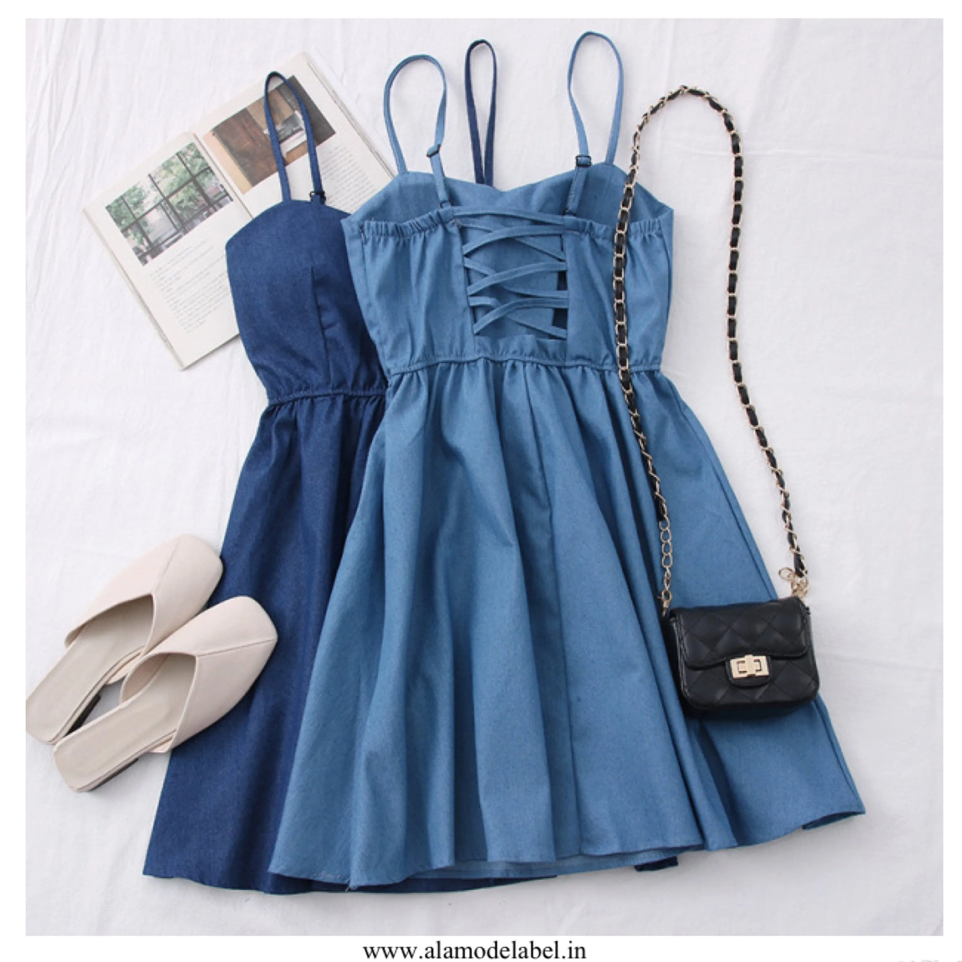 Debro Soft Denim Dress