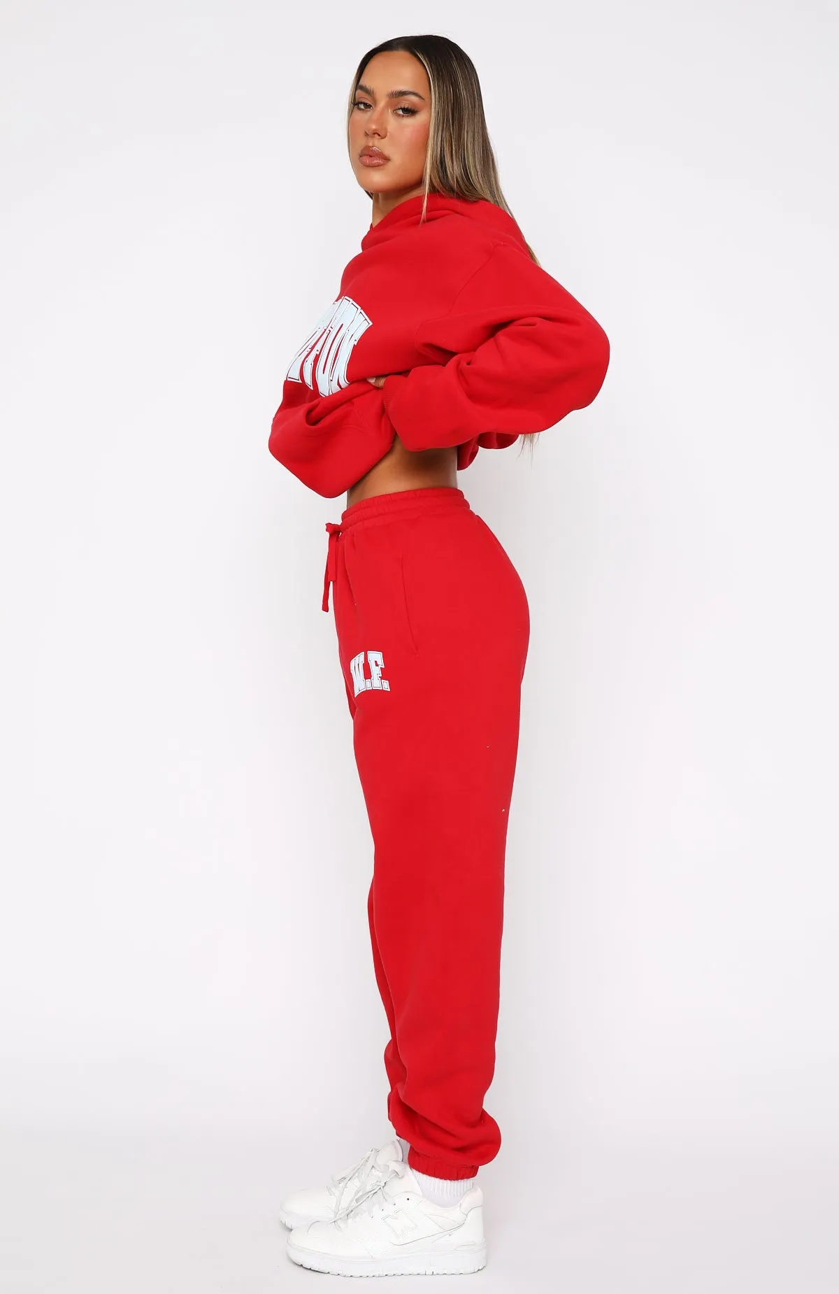 Decade Classics Varsity Sweatpants Red