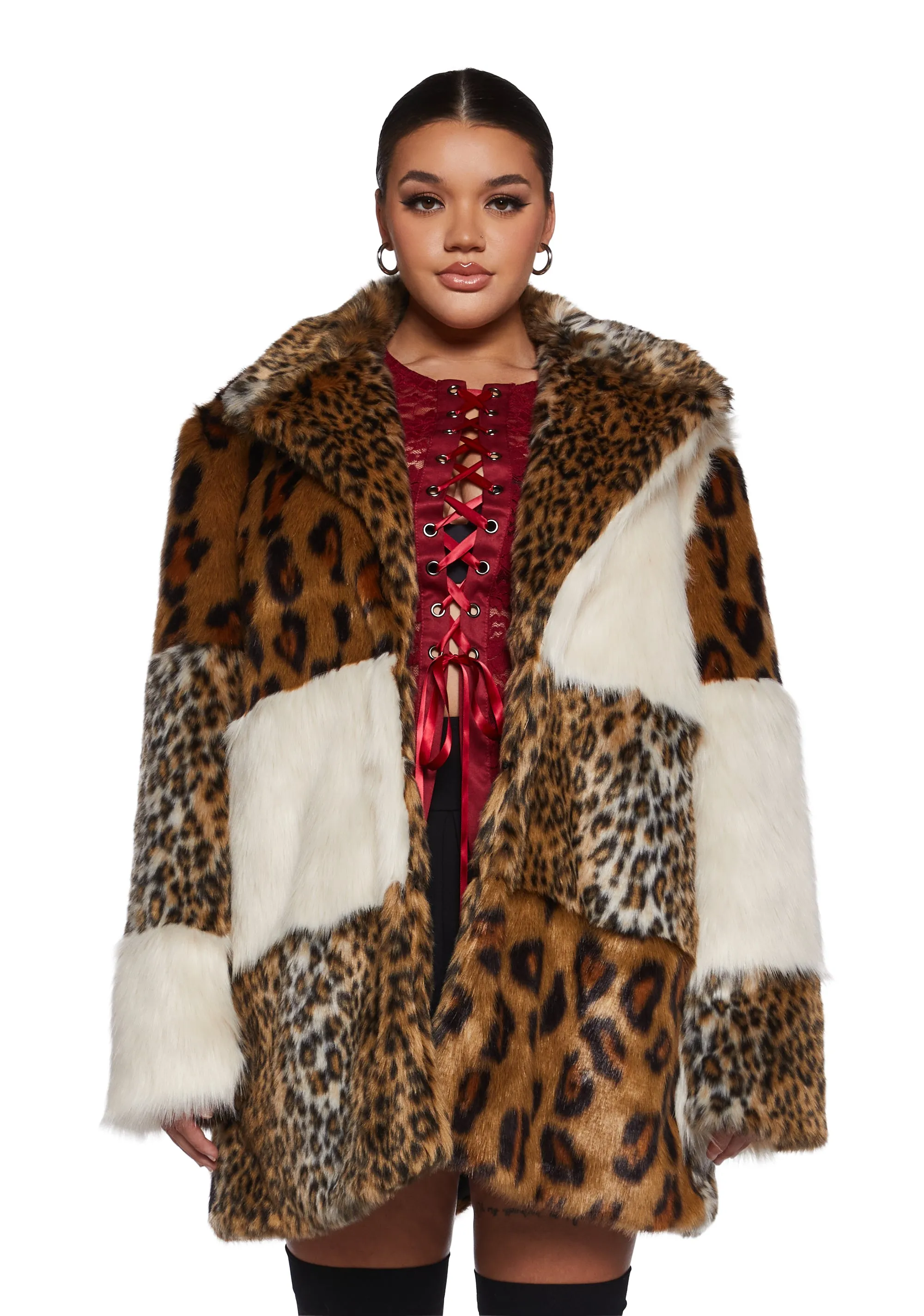 Decadent Glamour Patchwork Coat