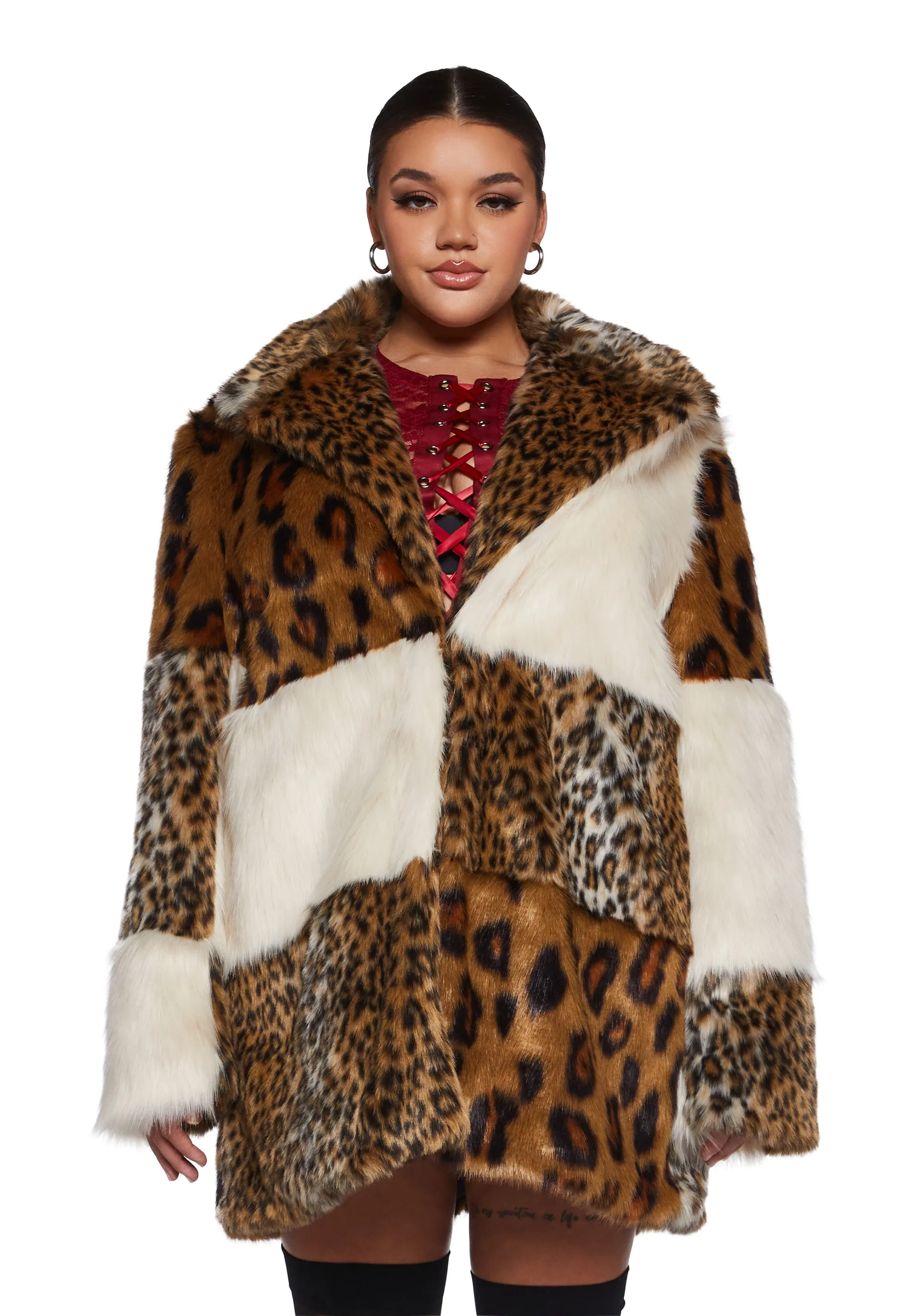 Decadent Glamour Patchwork Coat