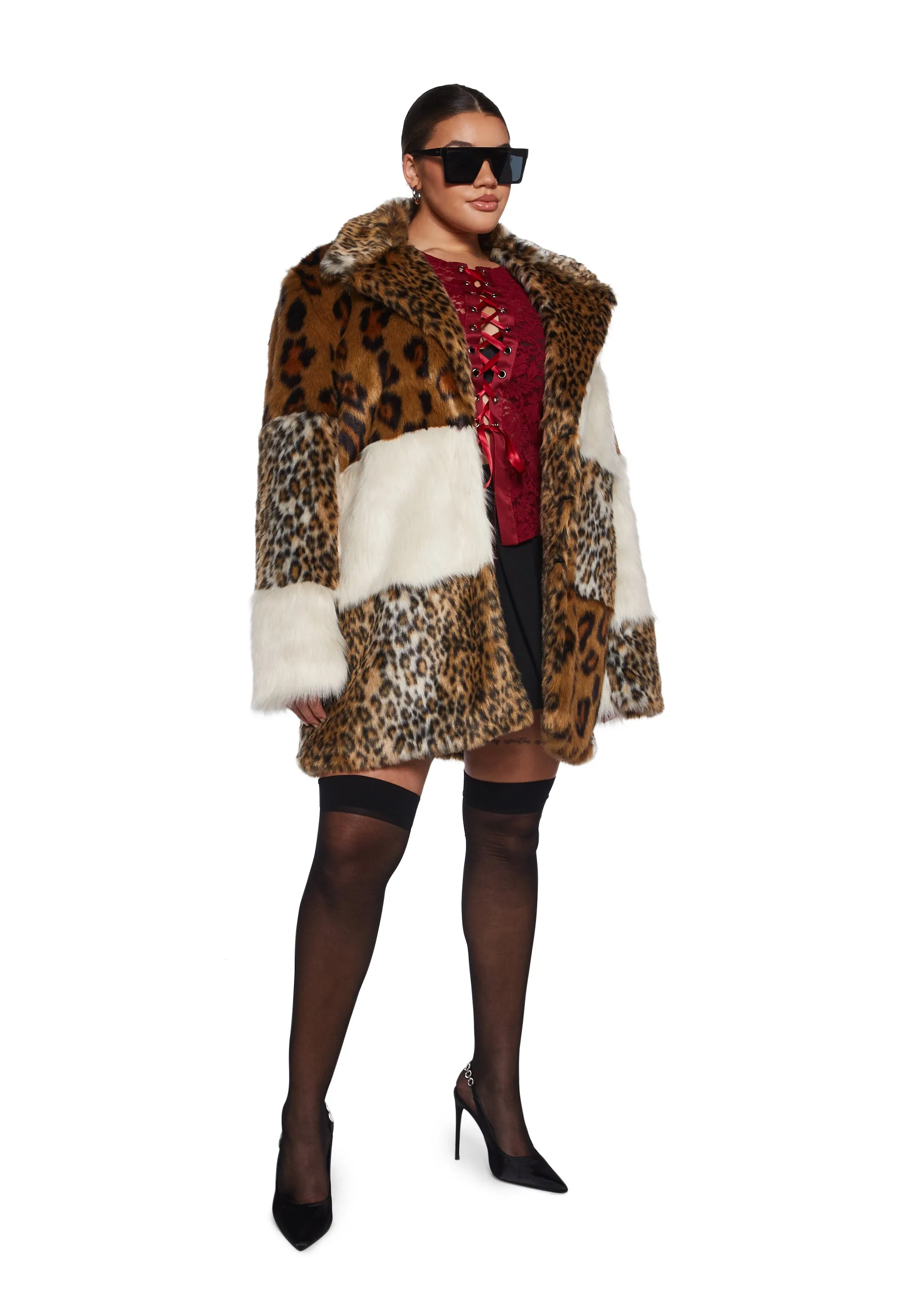 Decadent Glamour Patchwork Coat