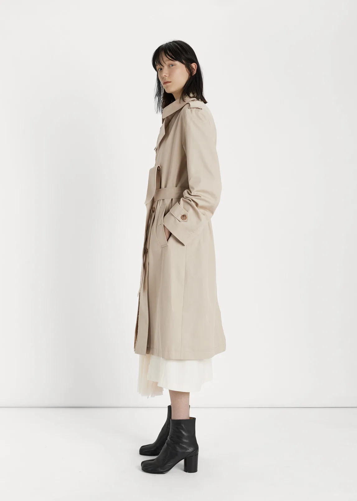 Deconstructed Trench Coat