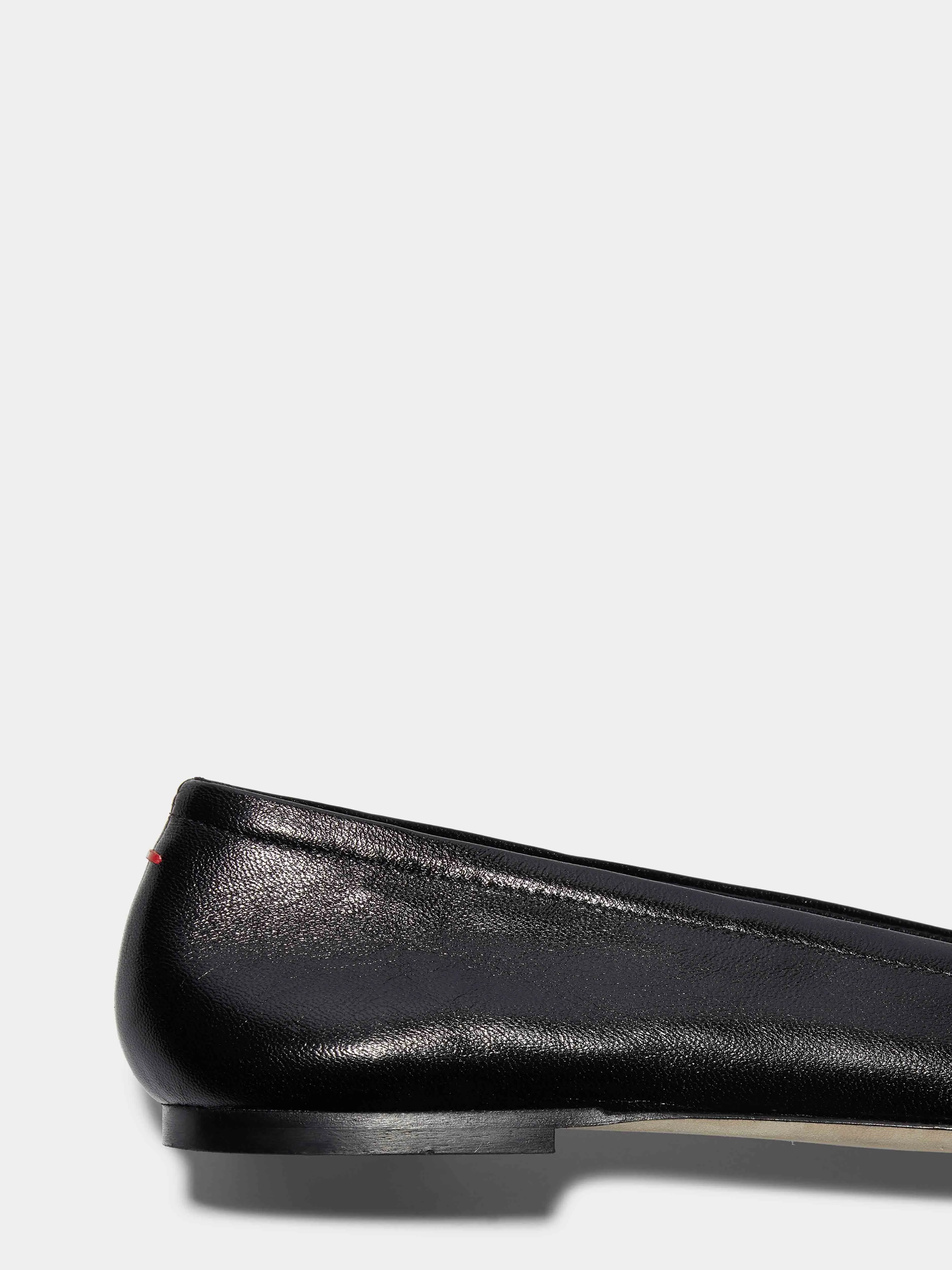 Delfina Leather Ballet Flats