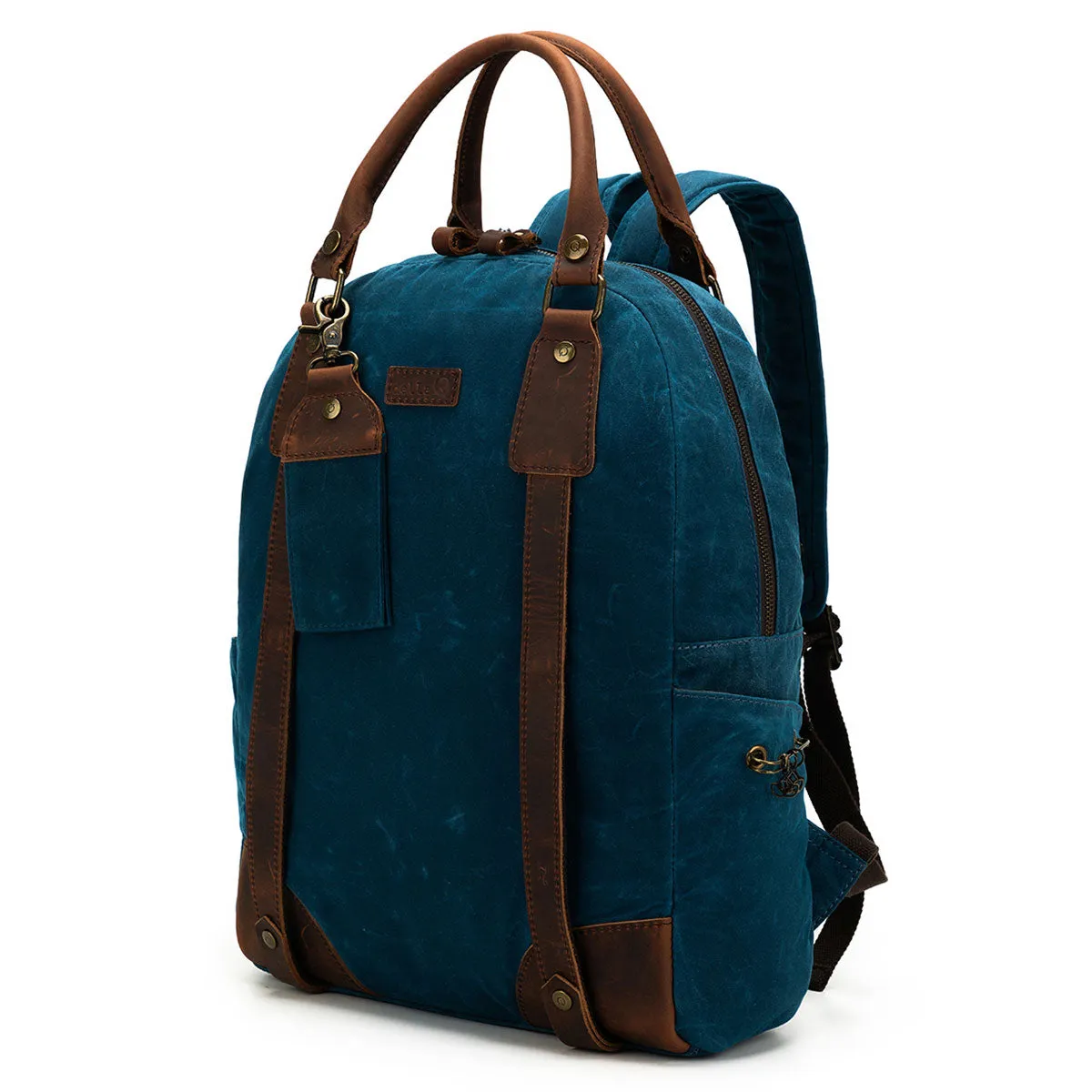 della Q Crochet Crowd - Maker's Canvas Backpack Bundle - Ocean (Pre-Order, Ships December)